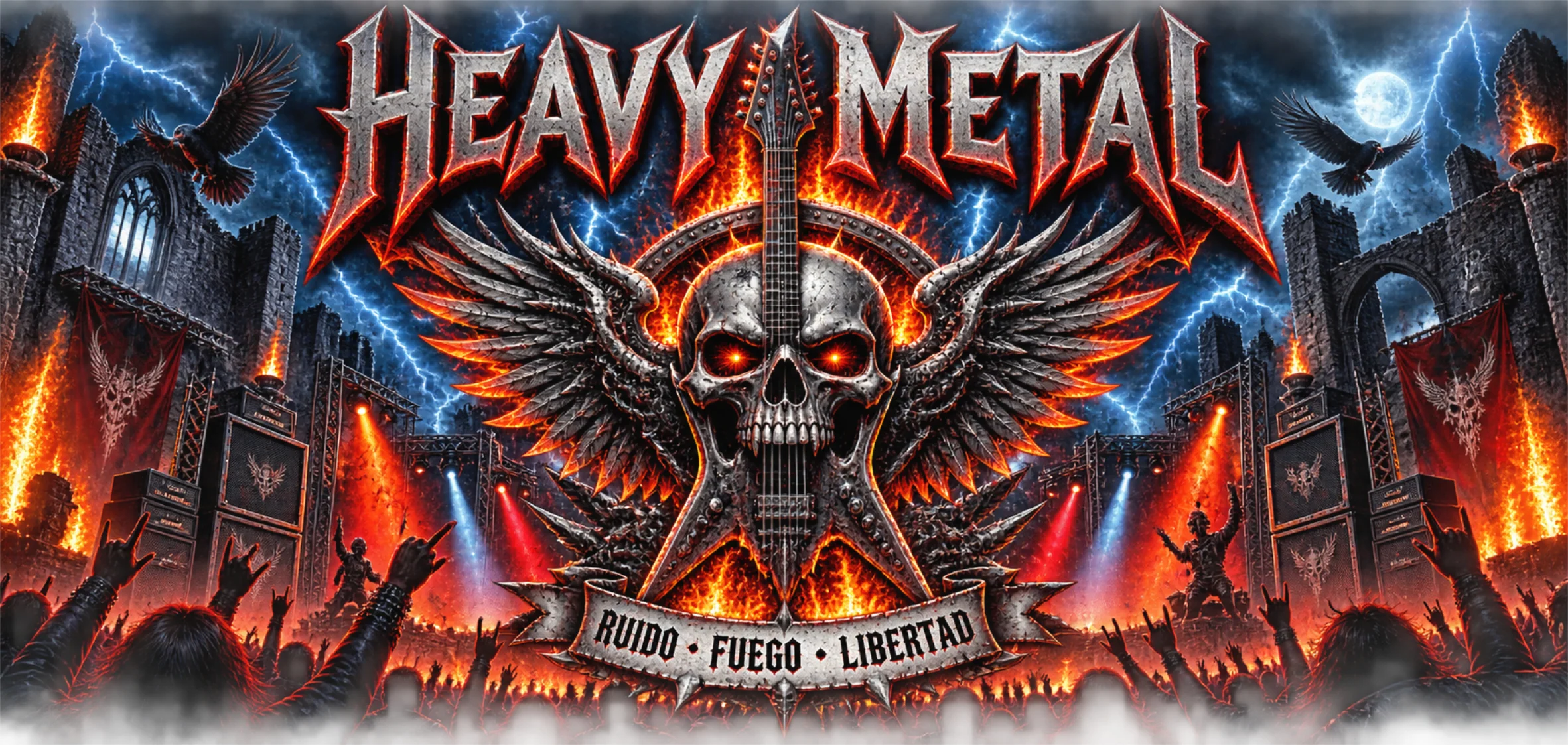 Portada de la colección Rock & Metal